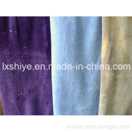 100% Polyester Napping Warp Knitting Coral Fleece